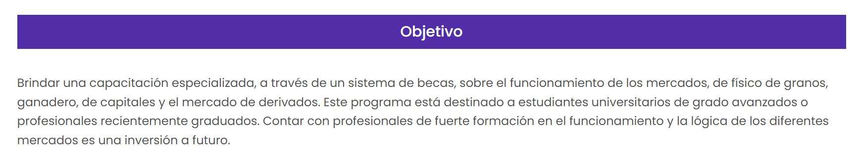 objetivo